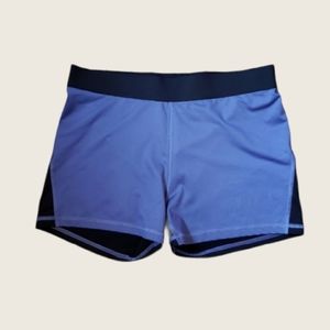 💜 Victoria's Secret Black and Blue Athletic Shorts